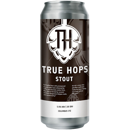 "TRUE HOPS STOUT "(Тру Хопс Стаут) оптом в Новосибирске