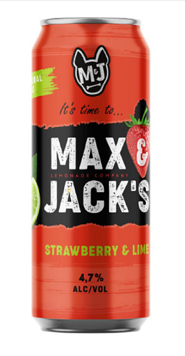 МАКС ЭНД ДЖЕКС Клубника-Лайм оптом в Новосибирске