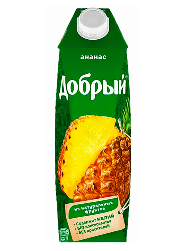 Добрый Нектар Ананас оптом в Новосибирске