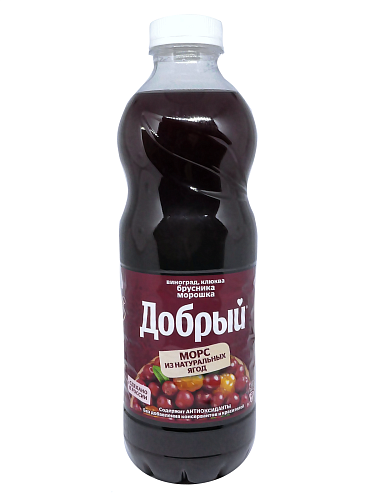 Добрый Морс из винограда и клюквы «Клюква»  оптом в Новосибирске